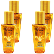 L'OREAL PARiS 巴黎萊雅 金緻護髮精油 金色款, 4個, 30ml