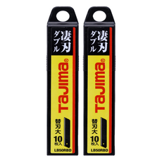 TaJIma 田島 替刃 一般型 黑刃 14節 10片裝, 2個