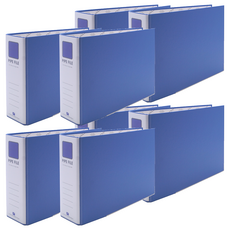 Heemang A4 管型活頁夾 2孔, 天藍色, 4個