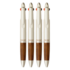 Uni 三菱 經典樽桶多功能筆 MSXE5-2005-07, 4個, 白色