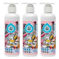 臭味滾 ODOUT 地板清潔 貓家庭適用, 3個, 180ml