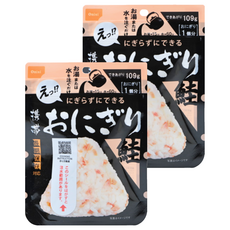 Onisi 尾西 沖泡即食飯糰 鮭魚風味, 42g, 2個