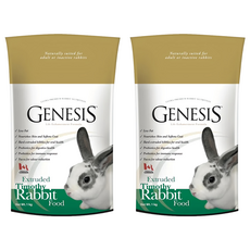 加拿大 GENESIS 提摩西成兔寵物食譜 兔飼料, 1kg, 2袋