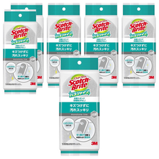 3M Scotch Brite 衛浴亮光抗菌海綿, 6個, 1個裝, 灰色