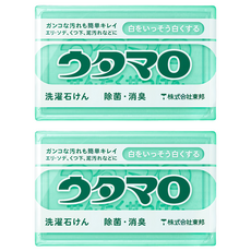 UTAMARO 東邦歌磨 衣物除菌消臭魔法家事皂, 133g, 2個