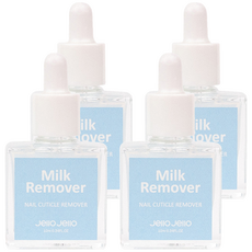 Jello Jello 牛奶角質軟化劑, 4個, 10ml