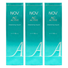 NOV 娜芙 AC-ACTIVE 速效毛孔潔顏油, 3個, 120ml