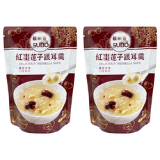 蘇伯 紅棗蓮子銀耳羹, 280g, 2包