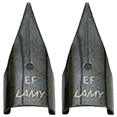 LAMY 鋼筆筆尖 黑色, 2個, M