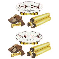 Aijia 愛加食品 黑巧克力甜心爆爆捲, 75g, 2個