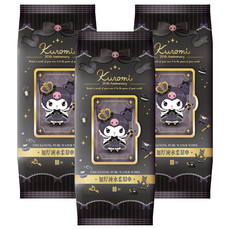 Sanrio 三麗鷗 酷洛米 加厚純水柔濕巾 20週年特別款, 3個, 80張, 550g