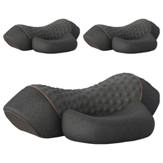 TIMLEI 頸椎專用睡眠枕, 經典灰 太空灰, 3個