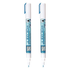 ZIG 乾濕兩用膠水筆 MSB-20M, 2支