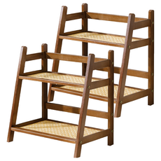 KOLKO 杯子收納置物架 A0238-6, 2個, 茶色