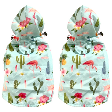 SassyDog 風衣雨衣, 藍色火鶴, 2件