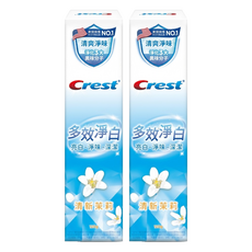 Crest 多效淨白牙膏 清新茉莉, 120g, 2個