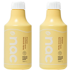 nac nac 酵素衣物去漬噴霧重裝瓶, 2個, 300ml