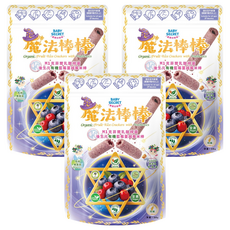 BABY SECRET 寶寶的秘密 有機米棒, 30g, 3個, 藍莓蔓越莓