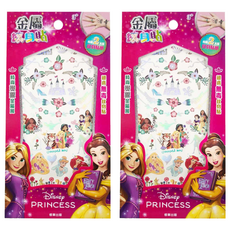 Disney Princesses 迪士尼公主 金屬紋身貼, 2個, 無香味