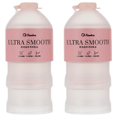 Simba 小獅王辛巴 滑溜溜專利奶粉盒, 貝粉, 2組