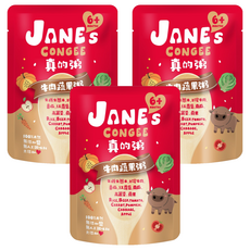 JANE's CONGEE 真的粥 寶寶粥, 3個, 150g, 牛肉蔬果