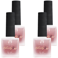 HANYIXUI 韓伊秀 強韌指尖鑽石護甲油 粉色, 4個, 15ml