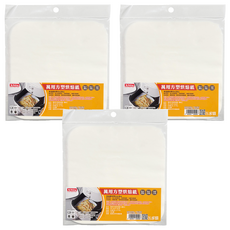 MR.BAKING 萬鴻 萬用烘焙紙方形 無孔 50張, 205mm, 3包