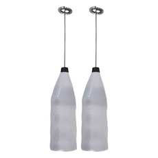 純禾商行 日本電動便利奶泡器 19.7 x 2.4 x 3cm 49g, CM-281WT, CM-281WT, 2支