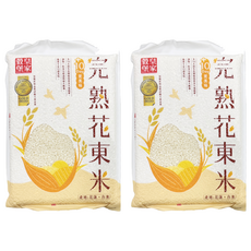 皇家穀堡 完熟花東米, 二等米, 1.5kg, 2包