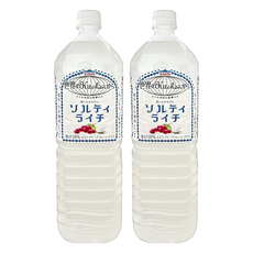 KIRIN 麒麟 沖繩海鹽荔枝飲料, 1.5L, 2個