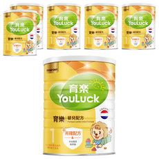 YouLuck 育樂 嬰兒COMFORT菁確配方奶粉 0-1歲, 6罐, 800g