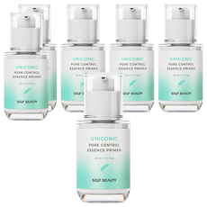 SELF BEAUTY 獨角獸毛孔控油妝前精華液 33ml, 單一顏色, 6瓶