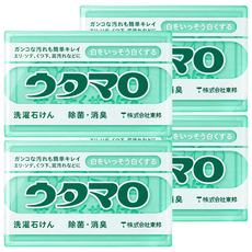 UTAMARO 東邦歌磨 衣物除菌消臭魔法家事皂, 133g, 4個