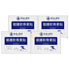 YAO CHEN 瑤辰 氨糖軟骨素貼精油貼布, 7個裝, 4個