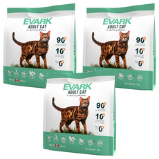 EVARK 渴望 無穀貓飼料, 原野鮮雞, 1000g, 3袋