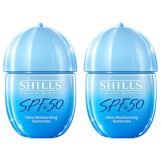 SHILLS 舒兒絲 很耐曬超清爽水感UV 防曬乳 戲水型 SPF50, 2件, 40ml