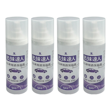 去味達人 消臭噴霧 Ex車用消臭抗菌, 200g, 4個