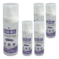 去味達人 消臭噴霧 Ex車用消臭抗菌, 200g, 5個