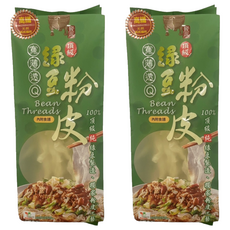 中農粉絲 寶鼎頂級純綠豆粉皮, 200g, 2個