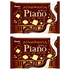 Furuta 古田 Piano黑白巧克力, 57.5g, 2個