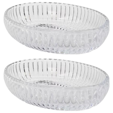 玻璃肥皂盤, 單一顏色, 2個