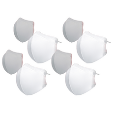 Air Days 鳥嘴型立體口罩 KF94 中, 50片, 4個, 白色