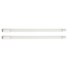 APEX LIGHTING 艾沛斯照明 雷 T8 燈管9.5W 安定器內藏型LED燈管 3000K AP-T8209WG 2尺, 暖白 黃光, 2個
