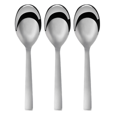 PLUS PERFECT 理想 金緻316台式大湯匙, 3支, 銀色