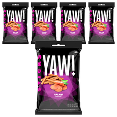 YAW 麵包脆條 義式火腿口味, 50g, 5個