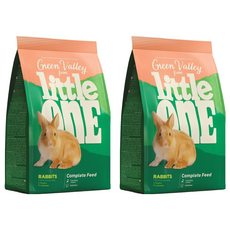 Little One 鼠兔專用 無穀兔飼料, 2個, 750g