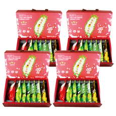 龍源茶品 鑫龍源 7大頂級體驗茶葉禮盒, 4盒, 10g, 7包