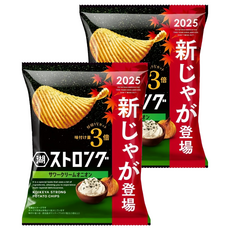 KOIKEYA 湖池屋 酸奶洋蔥味波浪洋芋片, 53g, 2個