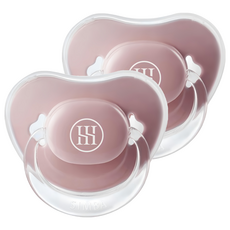 Simba 小獅王辛巴 蘊蜜超柔拇指安撫奶嘴, 耐咬較大型 6個月以上, 栗粉, 2個