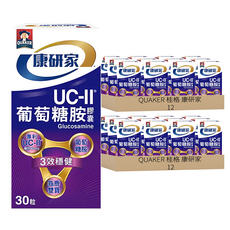 QUAKER 桂格 康研家 葡萄糖胺膠囊, 24罐, 30顆